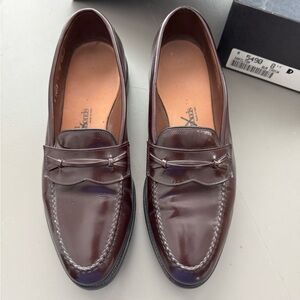 Allen Edmonds Burgundy Loafers 8.5 D